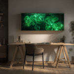 AlgenBild: Photobioreaktor-Wandpanel als lebendes Kunstwerk & Luftreiniger
