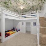 Hochbett im Kinderzimmer sicher planen und bauen: Maße, Absturzsicherung, Konstruktion und Kosten