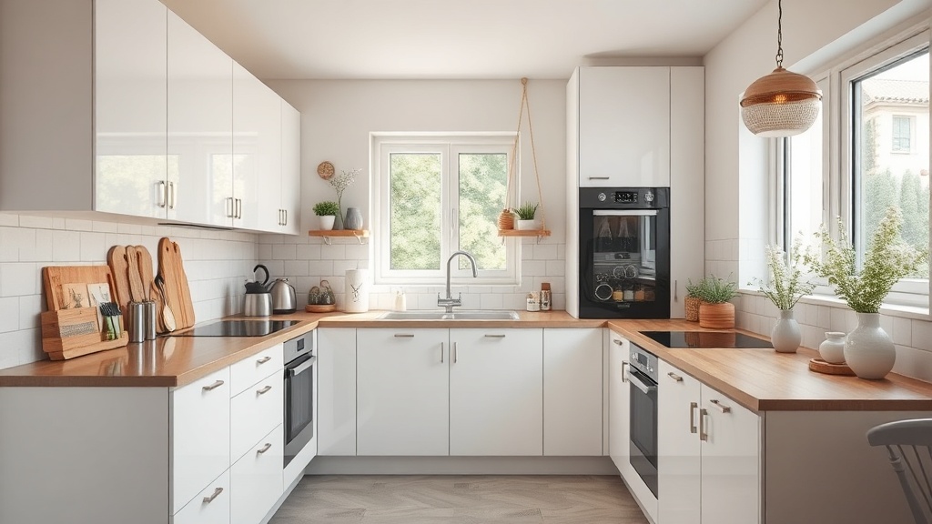 6-8 m2 Küche effizient planen: Layouts, Stauraum, Geräte und Kosten
