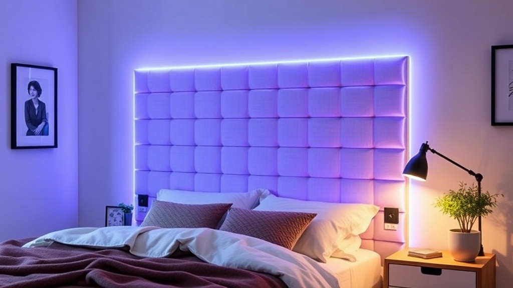 Akustik-Headboard fürs Schlafzimmer selbst bauen: Maße, Materialien, LED und Kosten