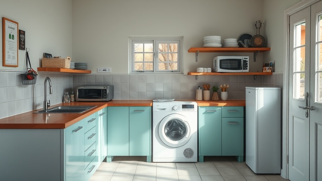 Hauswirtschaftsraum auf 4-6 m2 planen: Geräte, Anschlüsse, Stauraum, Akustik und Kosten