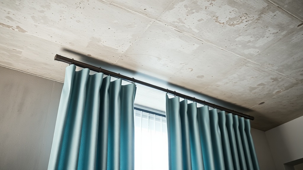 Vorhangschienen an der Betondecke montieren: Systeme, Dübel, Aufmaß, Bohrtechnik und Kosten