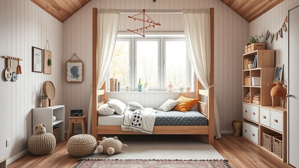 Hochbett im Kinderzimmer sicher planen und bauen: Maße, Absturzsicherung, Konstruktion und Kosten