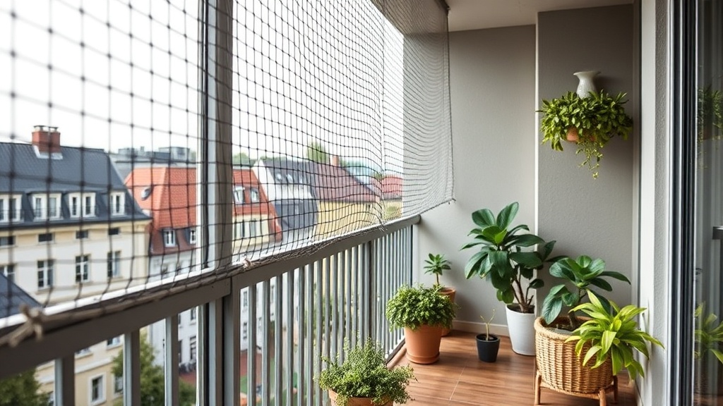 Katzennetz am Balkon rechtssicher und stabil montieren: Systeme, Montage ohne Bohren, Windlast und Kosten