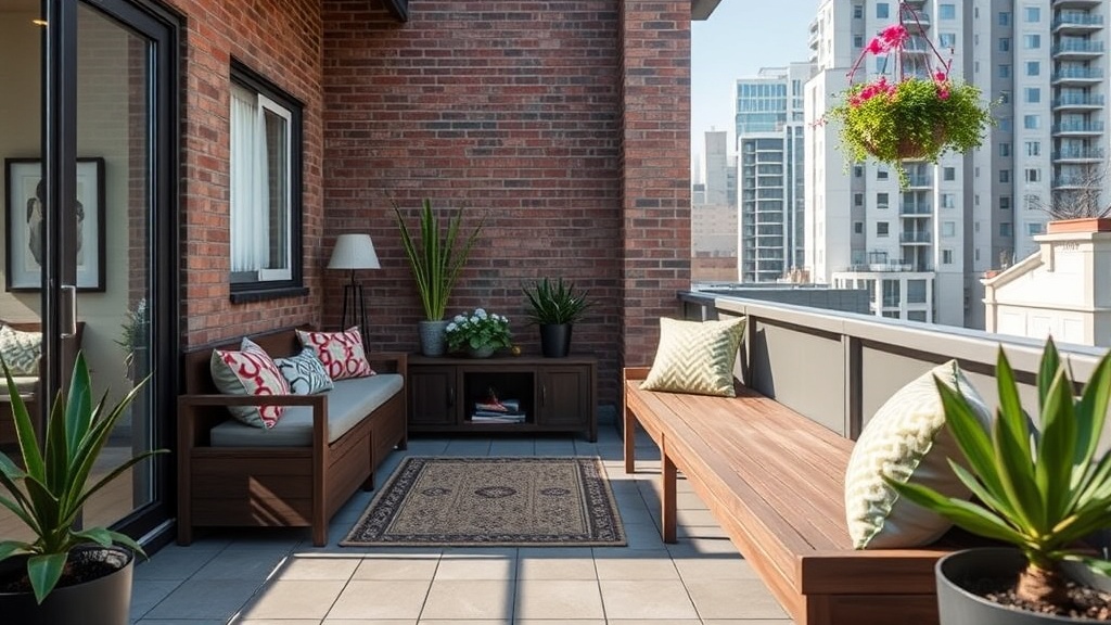 3 m2 Stadtbalkon planen