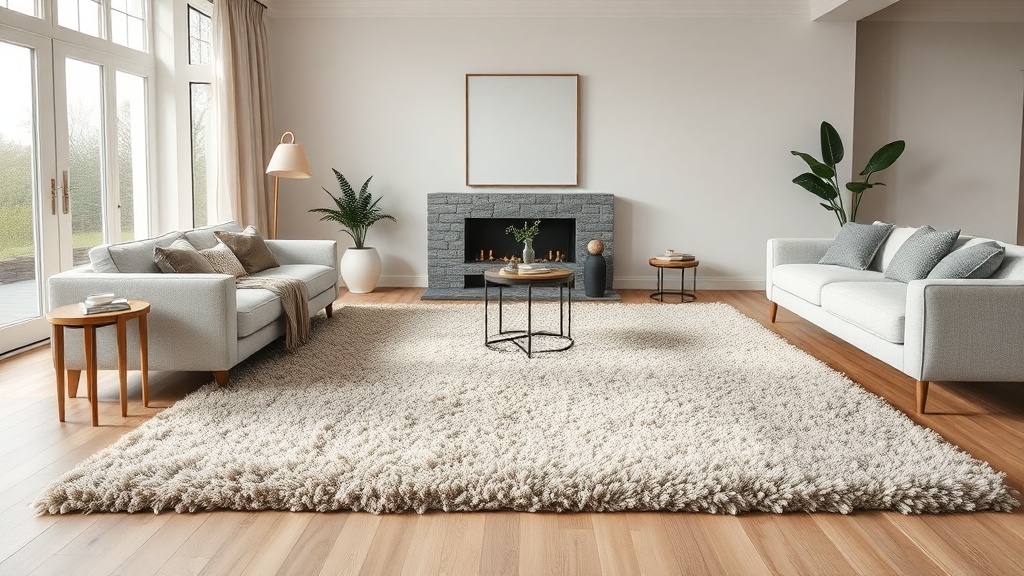 Wohnzimmer-Teppich richtig wählen
