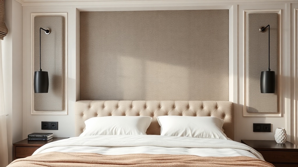 Akustik-Headboard fürs Schlafzimmer selbst bauen
