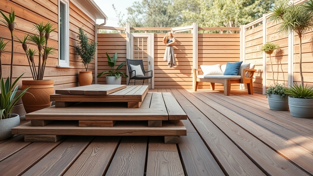 WPC- oder Holz-Terrassendielen verlegen