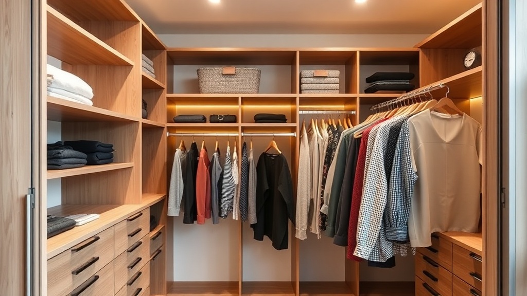Begehbaren Kleiderschrank auf 4-6 m2 planen